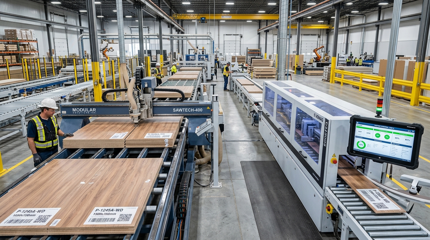 InteriorFlow Manufacturing Process Control System